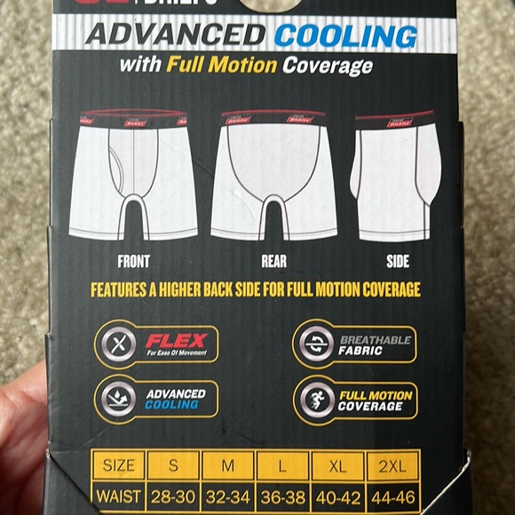 Dickies boxer briefs 3pk black grey red - Picture 10 of 10